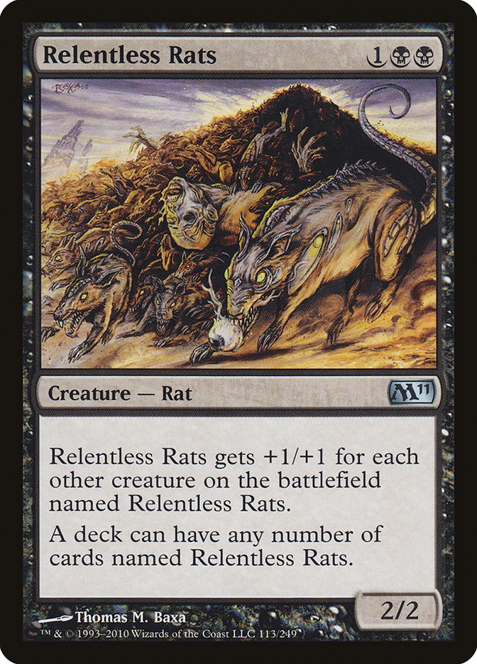 Relentless Rats [Magic 2011] | All Aboard Games