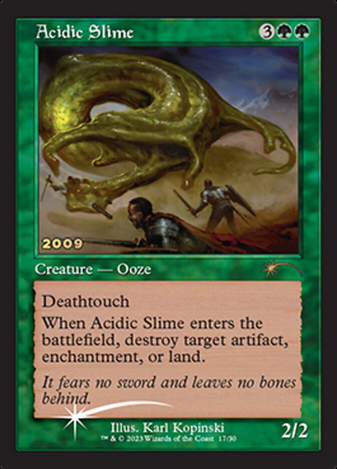 Acidic Slime [30th Anniversary Promos] | All Aboard Games