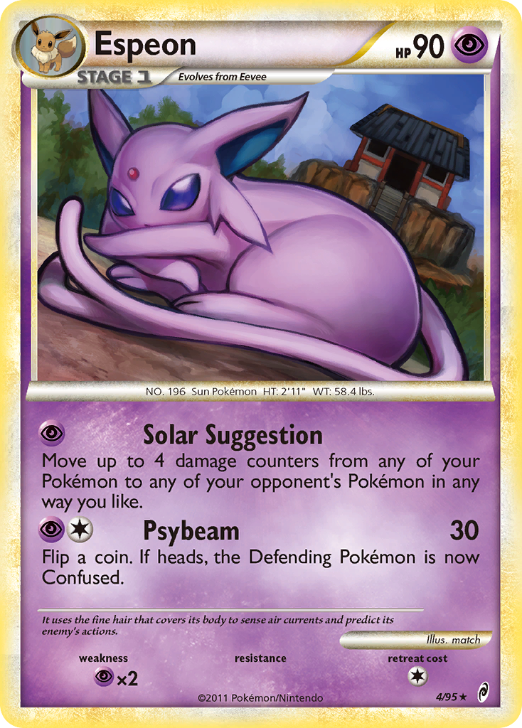 Espeon (4/95) [HeartGold & SoulSilver: Call of Legends] | All Aboard Games