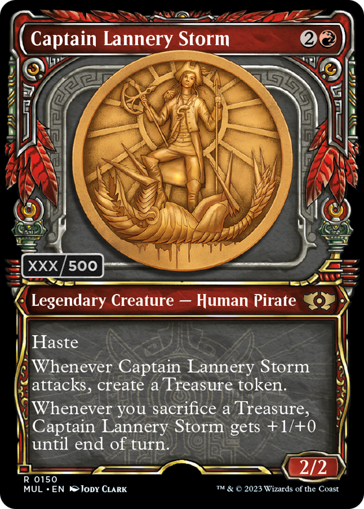 Captain Lannery Storm (Serialized) [Multiverse Legends] | All Aboard Games
