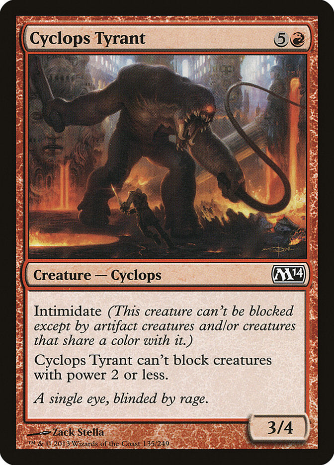 Cyclops Tyrant [Magic 2014] | All Aboard Games