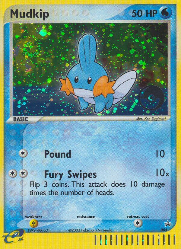 Mudkip (005) [Nintendo: Black Star Promos] | All Aboard Games