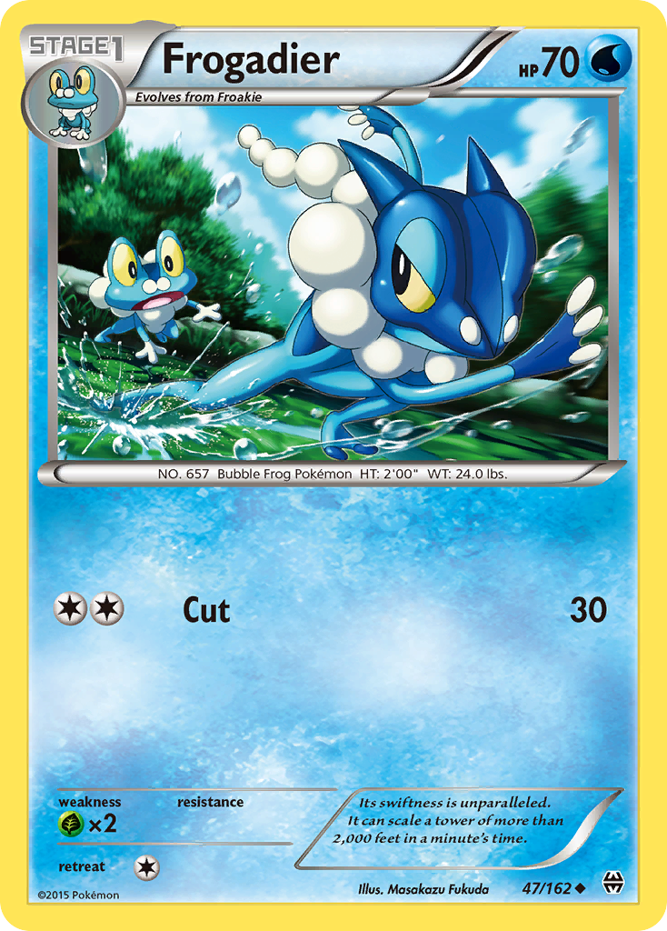 Frogadier (47/162) [XY: BREAKthrough] | All Aboard Games