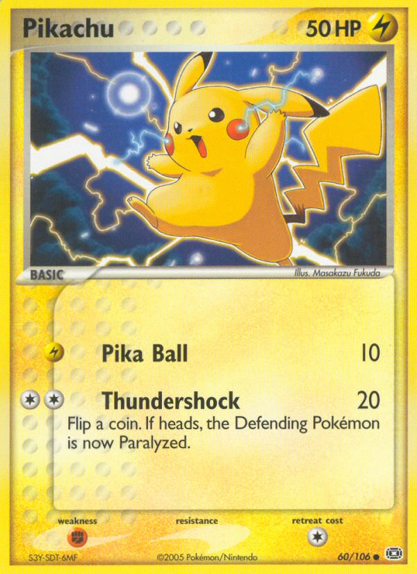 Pikachu (60/106) [EX: Emerald] | All Aboard Games