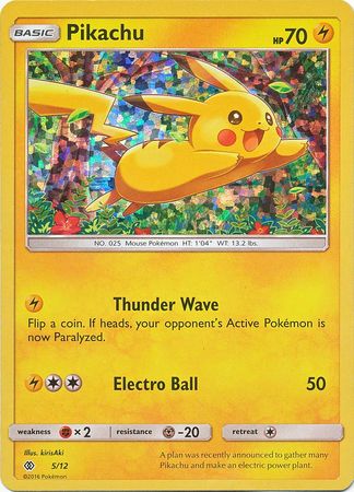 Pikachu (5/12) [McDonald's Promos: 2017 Collection] | All Aboard Games