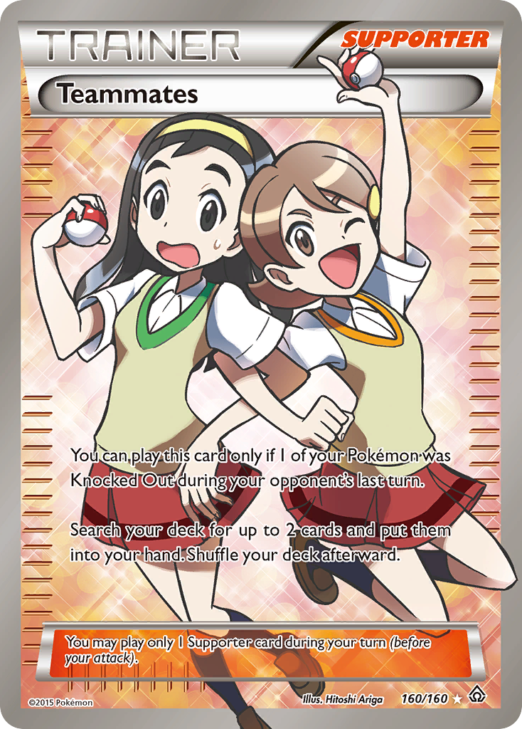 Teammates (160/160) [XY: Primal Clash] | All Aboard Games