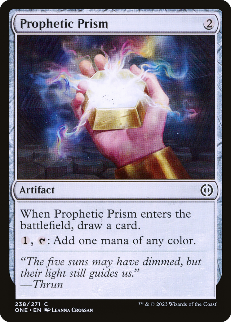 Prophetic Prism [Phyrexia: All Will Be One] | All Aboard Games