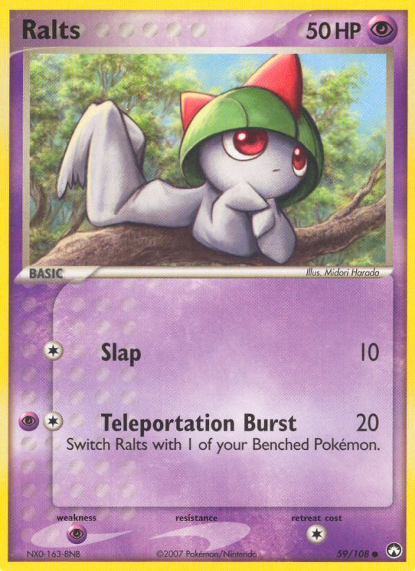 Ralts (59/108) [EX: Power Keepers] | All Aboard Games