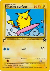 Pikachu (28) (Surfing) [Pikachu World Collection Promos] | All Aboard Games