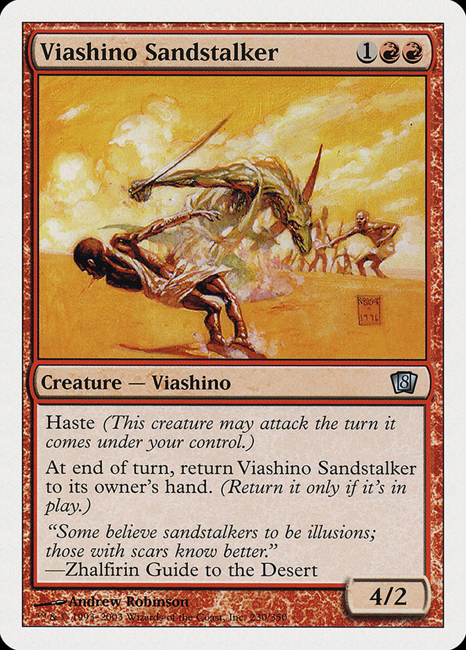 Viashino Sandstalker [Eighth Edition] | All Aboard Games