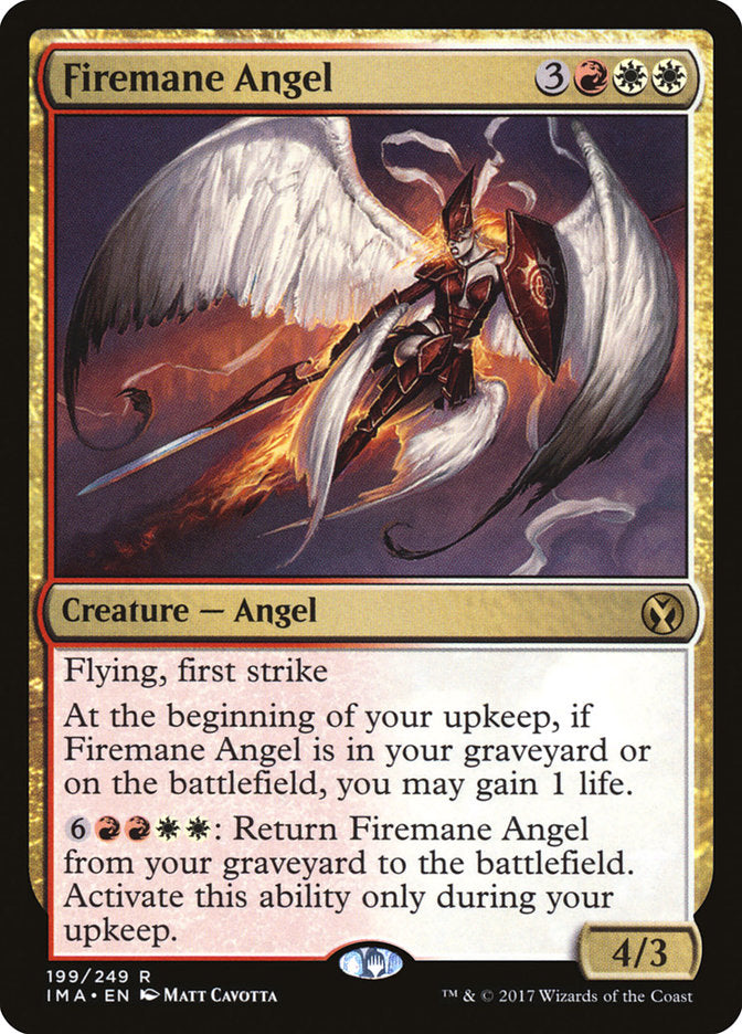 Firemane Angel [Iconic Masters] | All Aboard Games