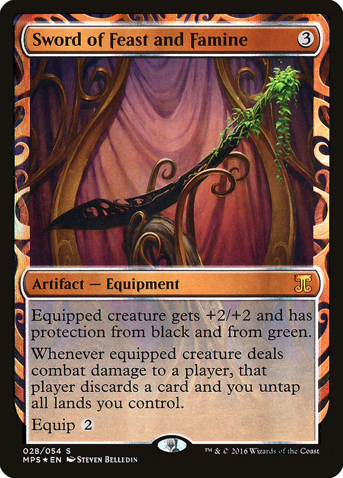 Sword of Feast and Famine [Kaladesh Inventions] | All Aboard Games