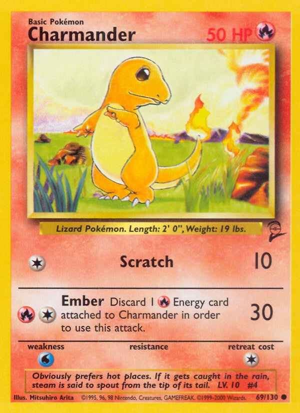 Charmander (69/130) [Base Set 2] | All Aboard Games