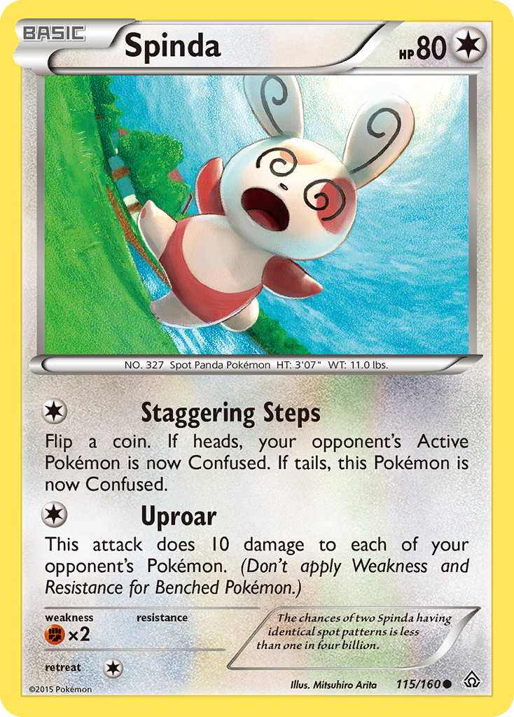 Spinda (115/160) [XY: Primal Clash] | All Aboard Games