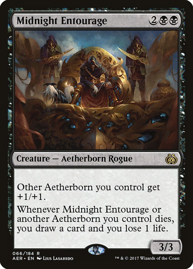 Midnight Entourage [Aether Revolt] | All Aboard Games