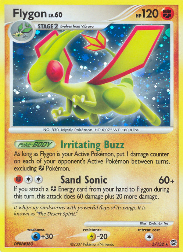 Flygon (5/132) [Diamond & Pearl: Secret Wonders] | All Aboard Games