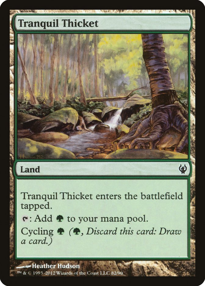 Tranquil Thicket [Duel Decks: Izzet vs. Golgari] | All Aboard Games