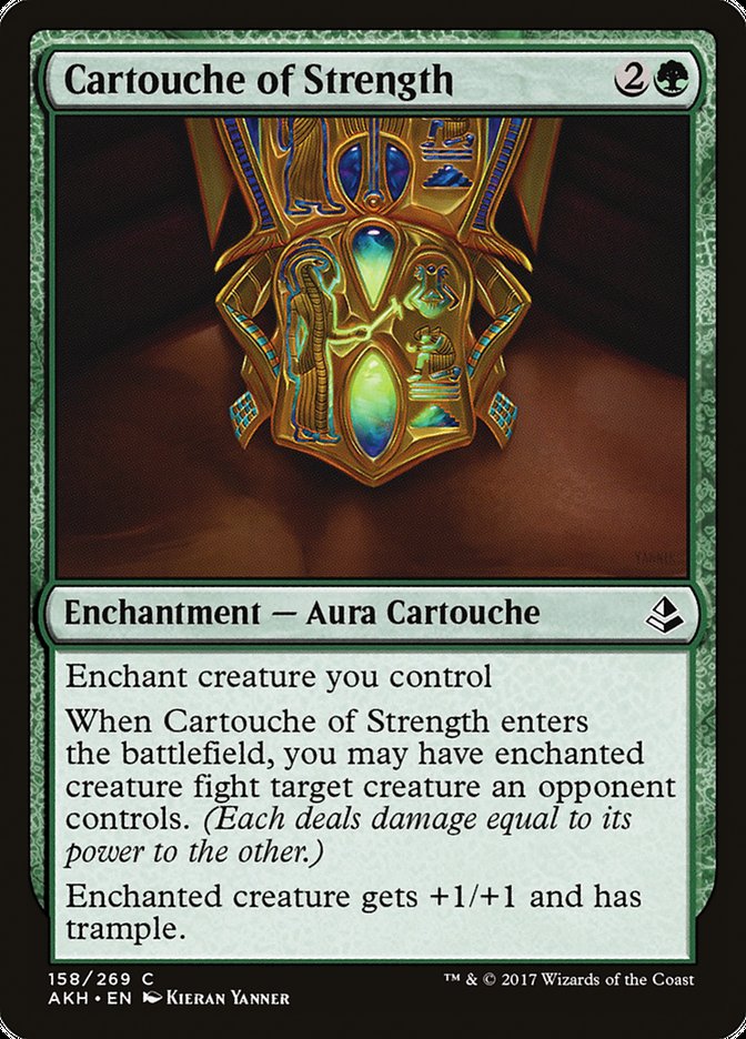 Cartouche of Strength [Amonkhet] | All Aboard Games