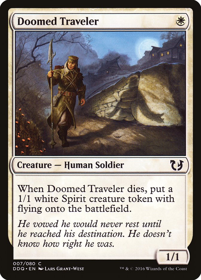 Doomed Traveler [Duel Decks: Blessed vs. Cursed] | All Aboard Games
