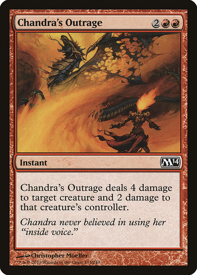 Chandra's Outrage [Magic 2014] | All Aboard Games