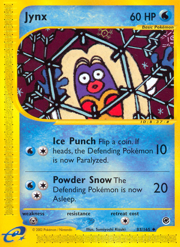Jynx (83/165) [Expedition: Base Set] | All Aboard Games