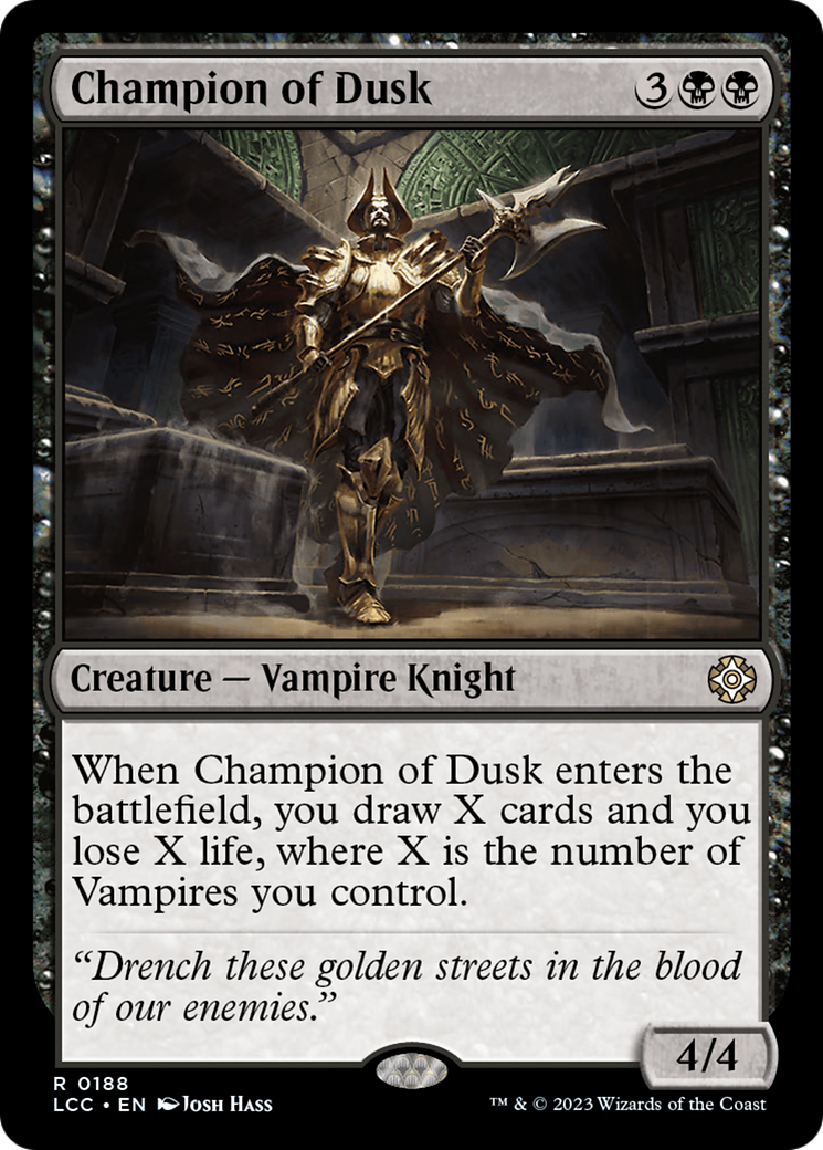 Champion of Dusk [The Lost Caverns of Ixalan Commander] | All Aboard Games