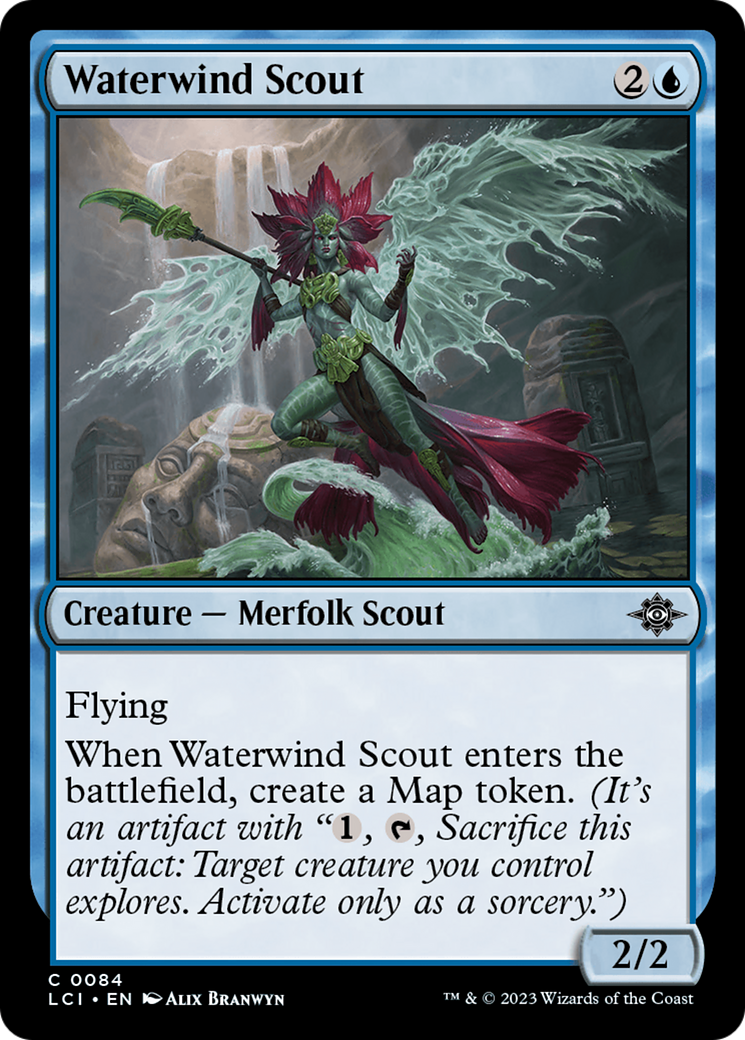 Waterwind Scout [The Lost Caverns of Ixalan] | All Aboard Games
