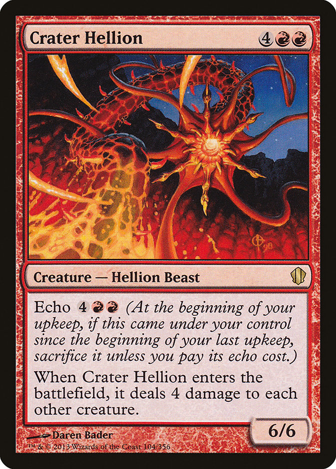 Crater Hellion [Commander 2013] | All Aboard Games