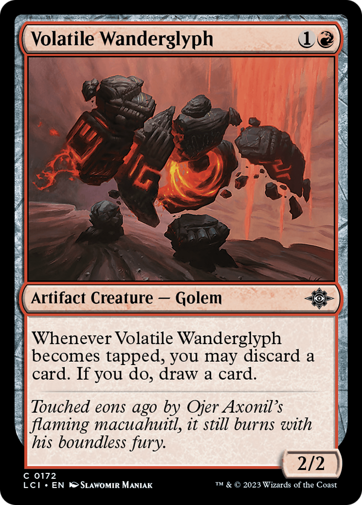 Volatile Wanderglyph [The Lost Caverns of Ixalan] | All Aboard Games