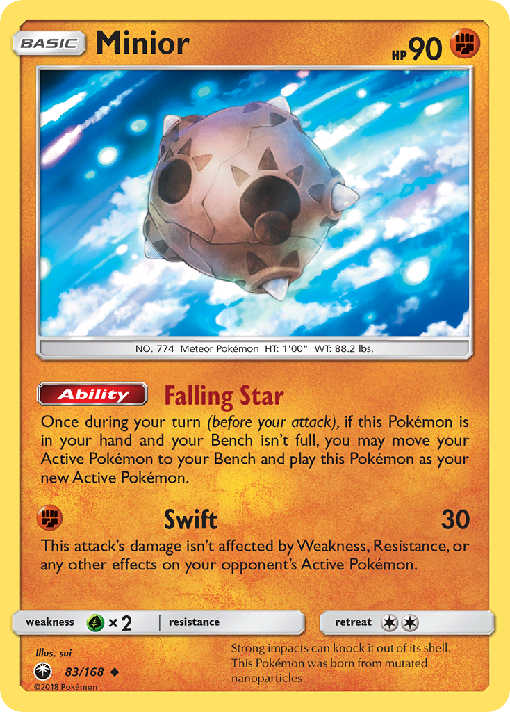 Minior (83/168) [Sun & Moon: Celestial Storm] | All Aboard Games