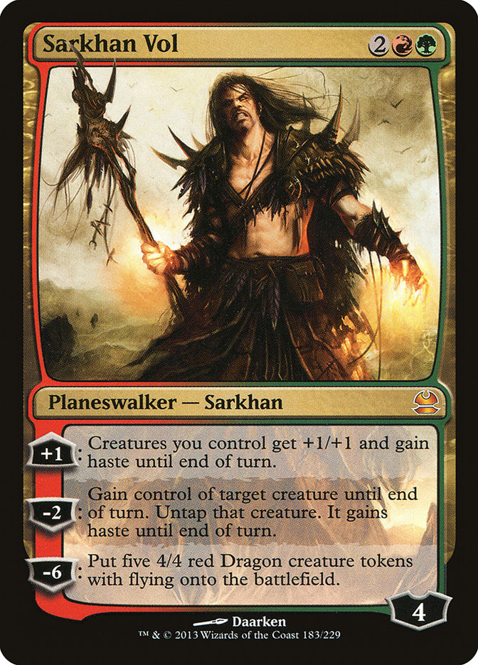 Sarkhan Vol [Modern Masters] | All Aboard Games