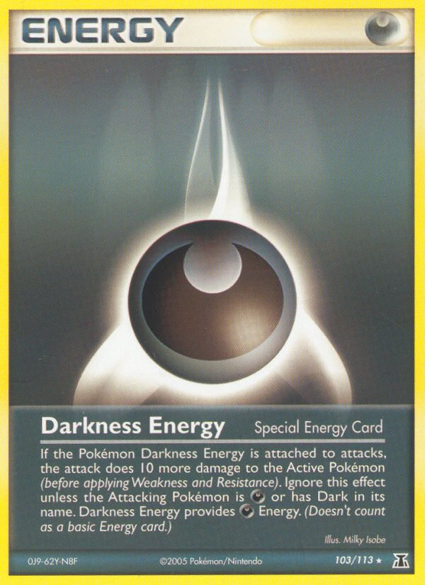 Darkness Energy (103/113) [EX: Delta Species] | All Aboard Games