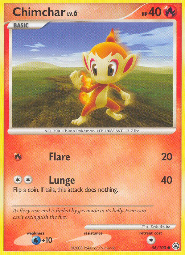 Chimchar (56/100) [Diamond & Pearl: Majestic Dawn] | All Aboard Games