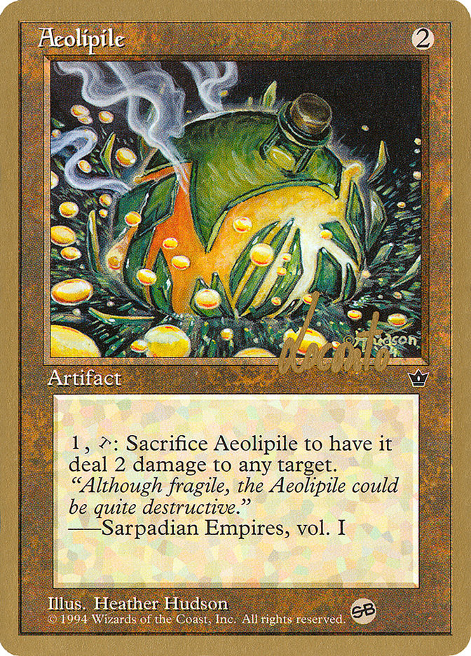 Aeolipile (Michael Loconto) (SB) [Pro Tour Collector Set] | All Aboard Games