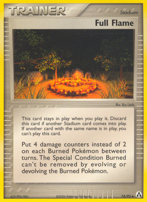 Full Flame (74/92) [EX: Legend Maker] | All Aboard Games