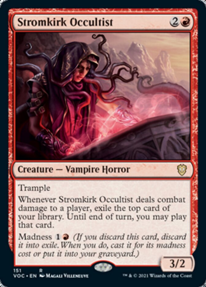 Stromkirk Occultist [Innistrad: Crimson Vow Commander] | All Aboard Games