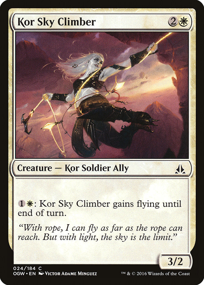 Kor Sky Climber [Oath of the Gatewatch] | All Aboard Games