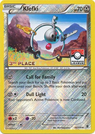 Klefki (66/119) (League Promo 3rd Place) [XY: Phantom Forces] | All Aboard Games