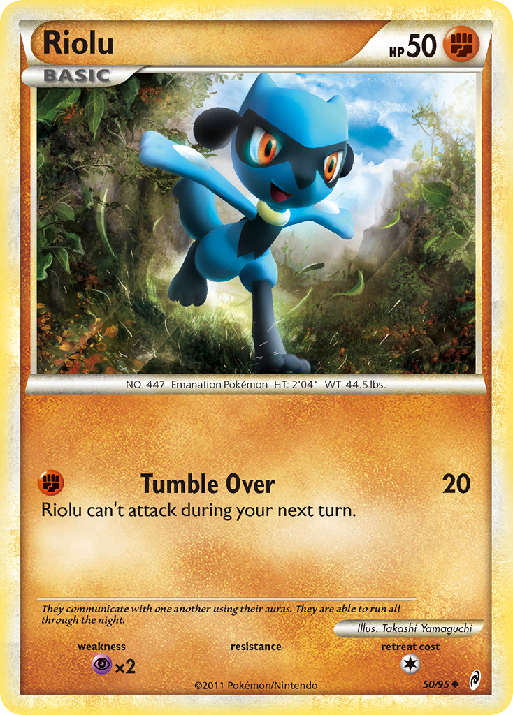 Riolu (50/95) [HeartGold & SoulSilver: Call of Legends] | All Aboard Games