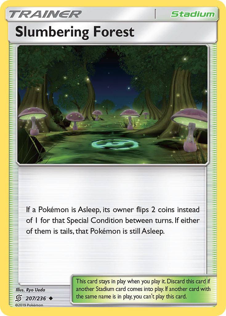 Slumbering Forest (207/236) [Sun & Moon: Unified Minds] | All Aboard Games