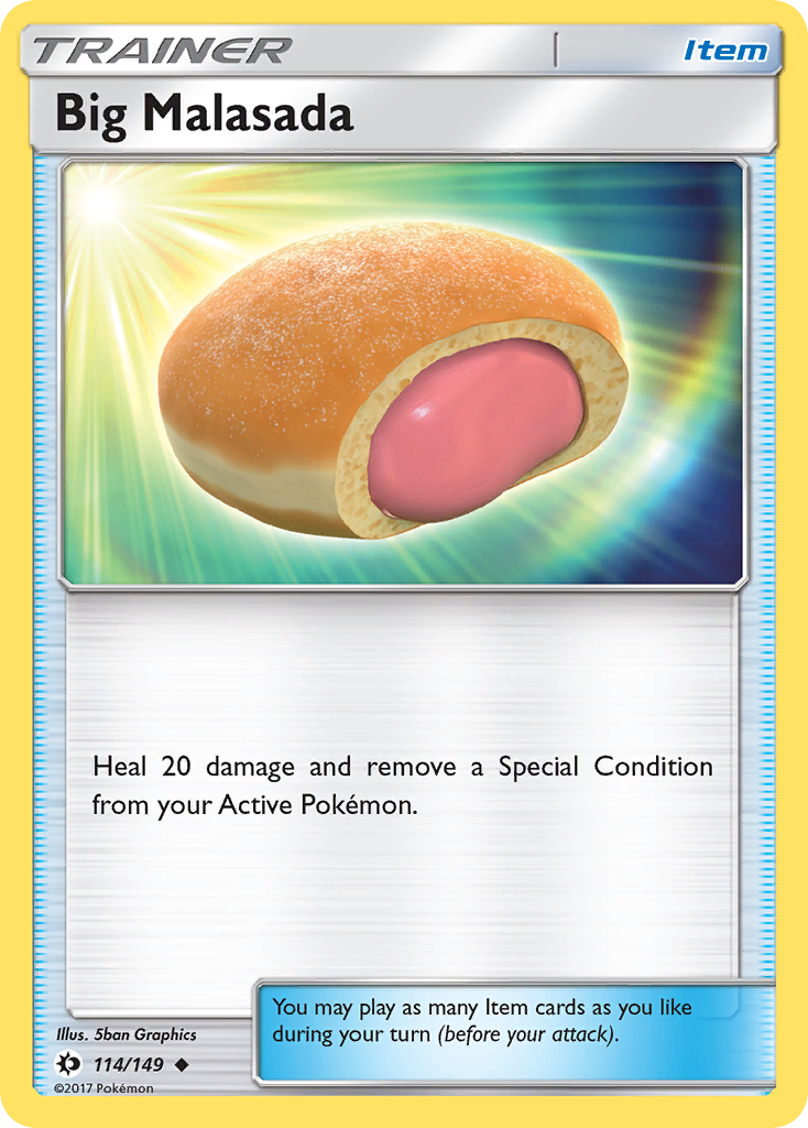 Big Malasada (114/149) [Sun & Moon: Base Set] | All Aboard Games