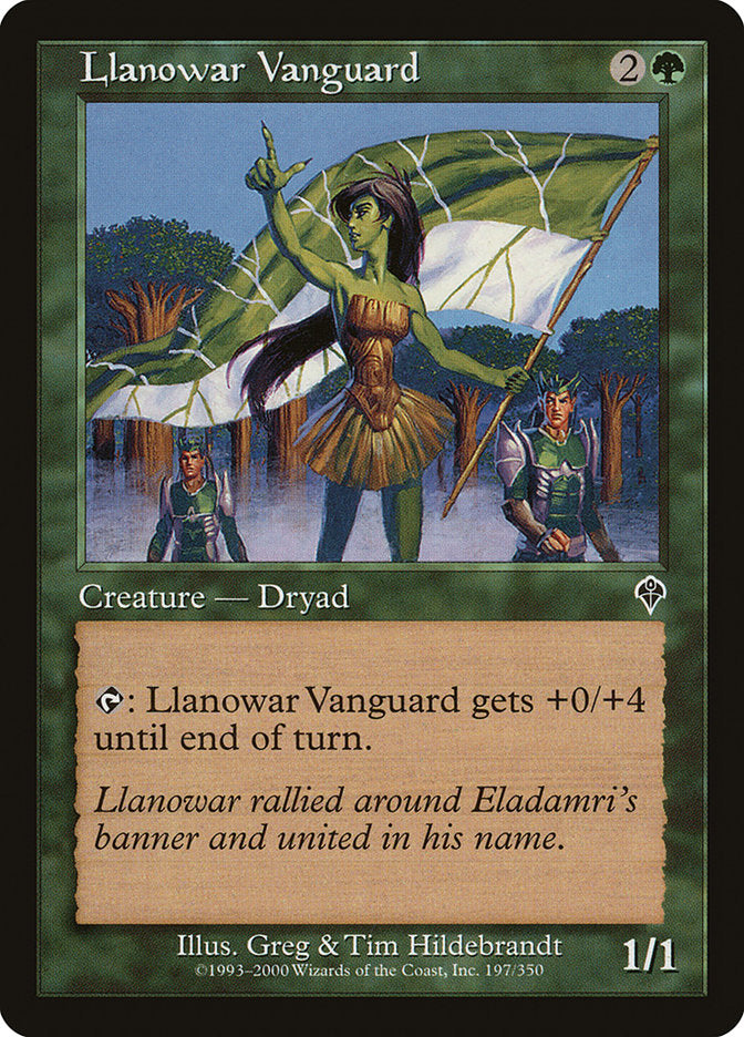 Llanowar Vanguard [Invasion] | All Aboard Games
