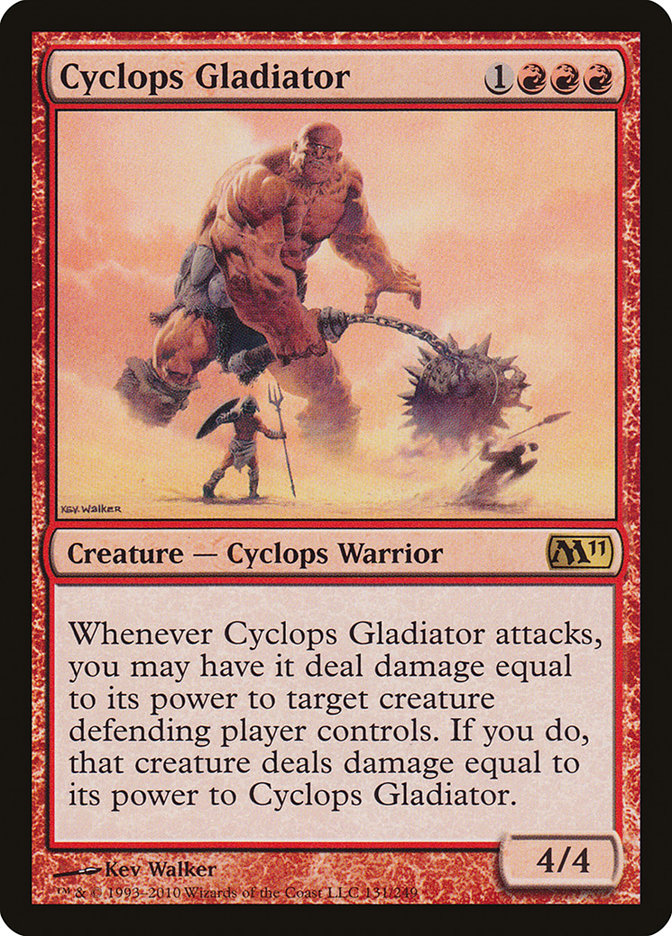 Cyclops Gladiator [Magic 2011] | All Aboard Games