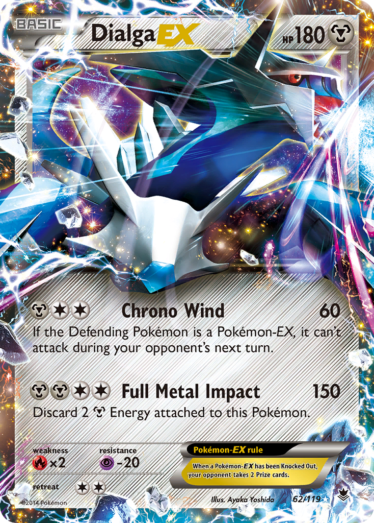 Dialga EX (62/119) [XY: Phantom Forces] | All Aboard Games