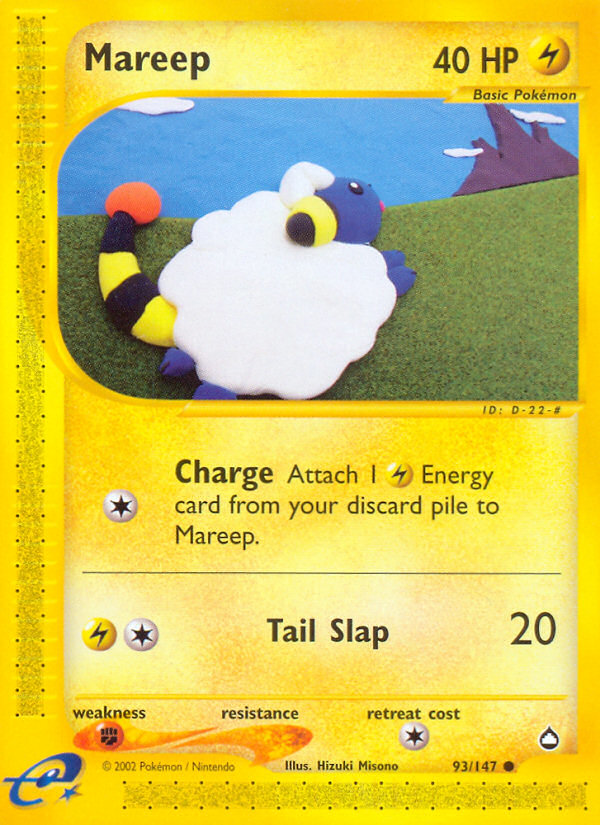 Mareep (93/147) [Aquapolis] | All Aboard Games