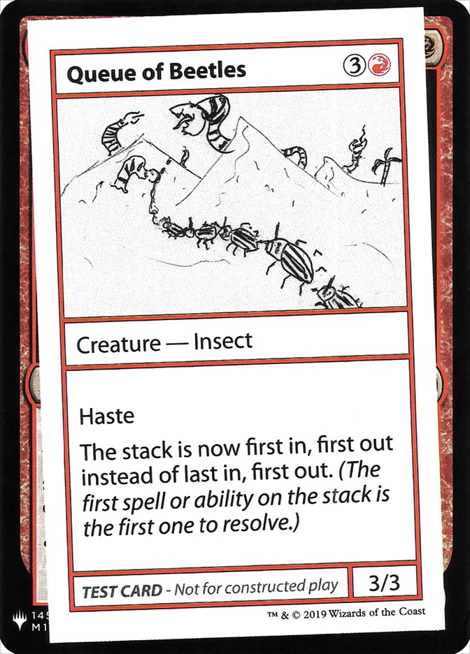 Queue of Beetles [Mystery Booster Playtest Cards] | All Aboard Games