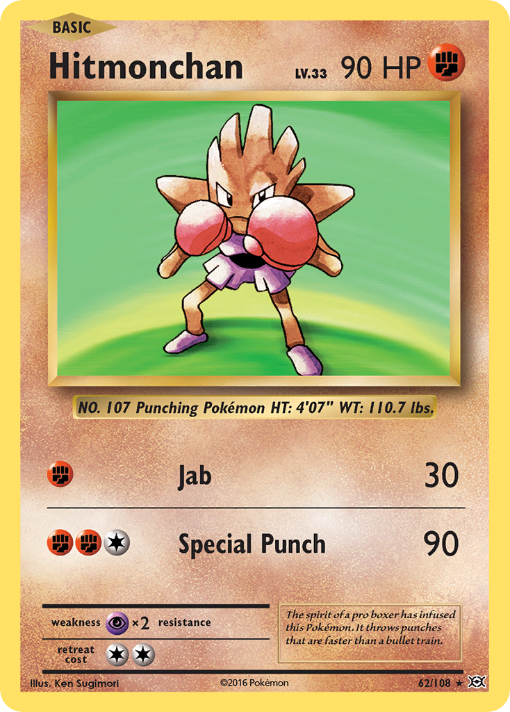 Hitmonchan (62/108) [XY: Evolutions] | All Aboard Games