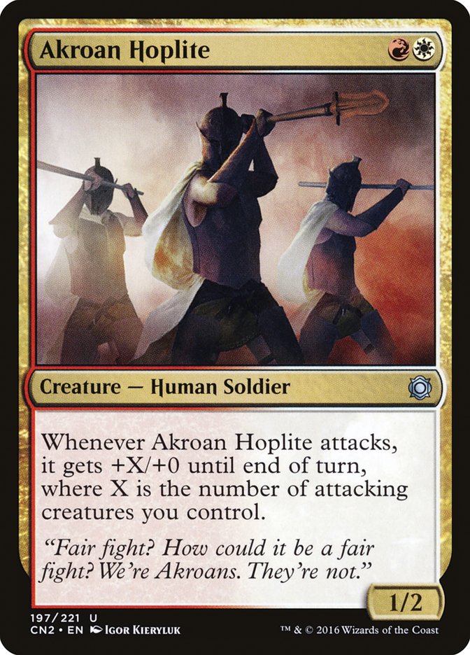 Akroan Hoplite [Conspiracy: Take the Crown] | All Aboard Games