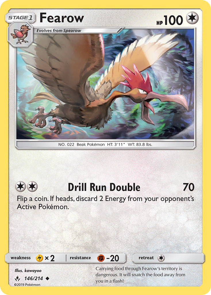 Fearow (146/214) [Sun & Moon: Unbroken Bonds] | All Aboard Games