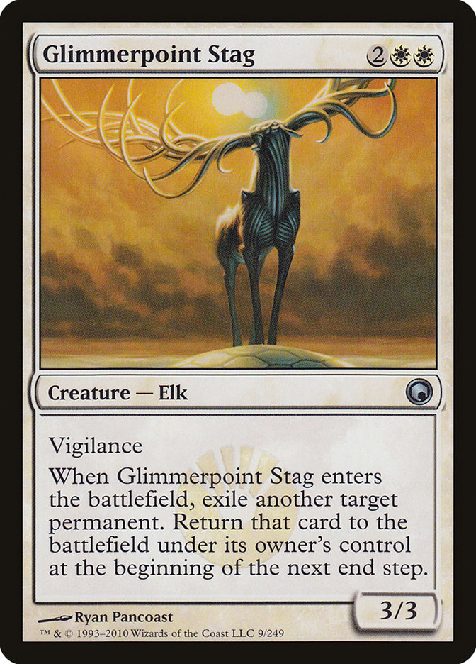 Glimmerpoint Stag [Scars of Mirrodin] | All Aboard Games